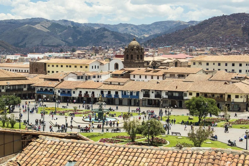 plaza de armas of cusco