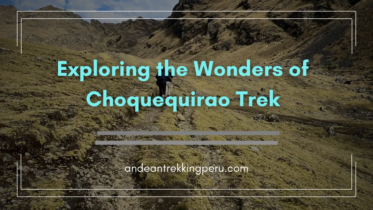 lares trek to machu picchu